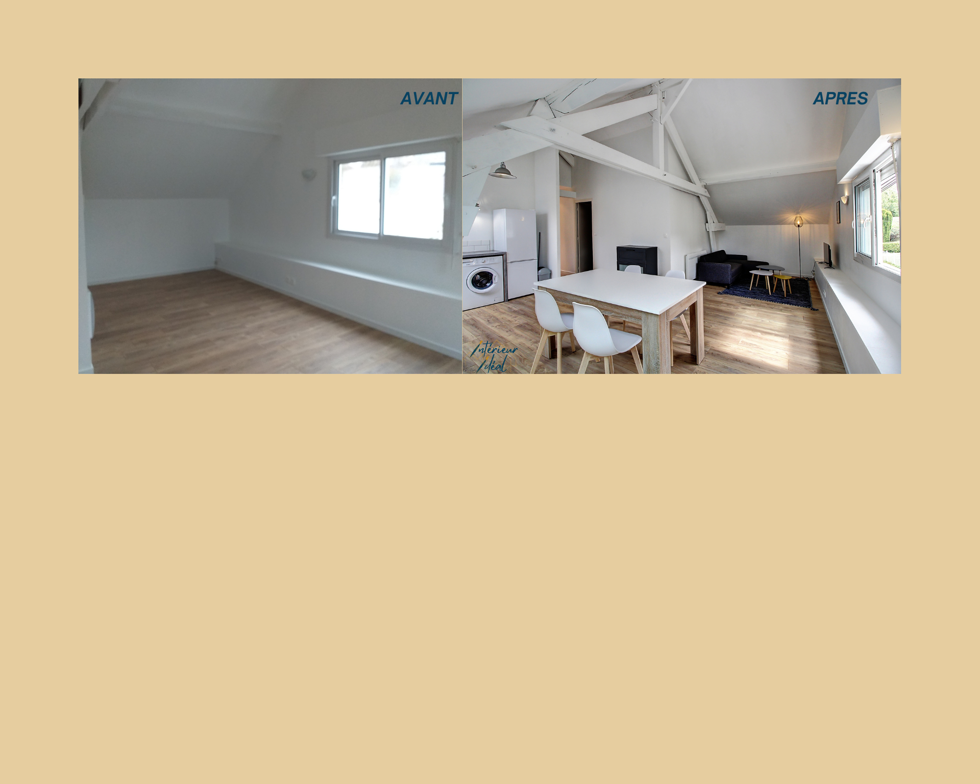 Aménagement pour la location meublé